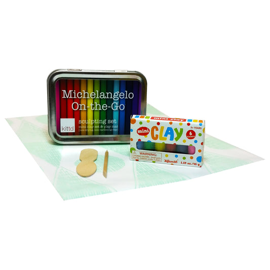 Michelangelo On-the-Go Travel Clay Sculpting Set