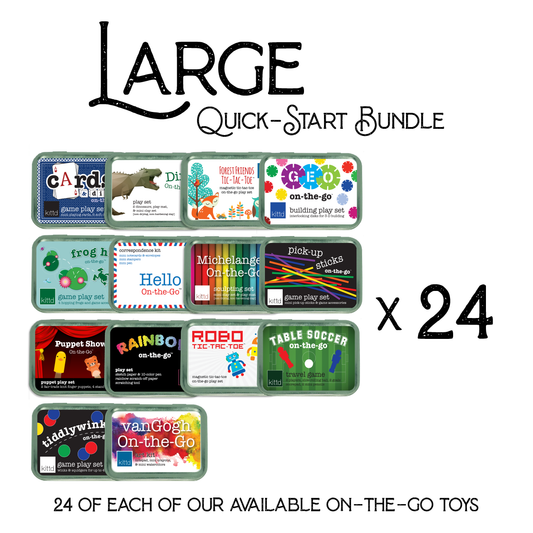 Large Quick-Start Bundle - 24 of each toy!  (336 Toys)
